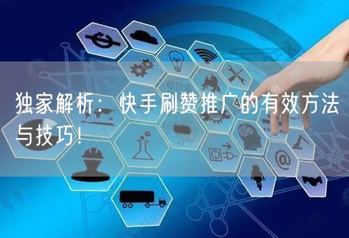 独家解析：快手刷赞推广的有效方法与技巧！
