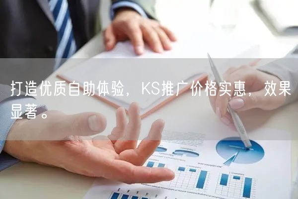 打造优质自助体验，KS推广价格实惠，效果显著。