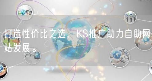 打造性价比之选，KS推广助力自助网站发展。