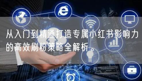 从入门到精通打造专属小红书影响力的高效刷粉策略全解析。