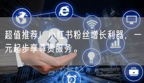 超值推荐!小红书粉丝增长利器,一元起步享尊贵服务。